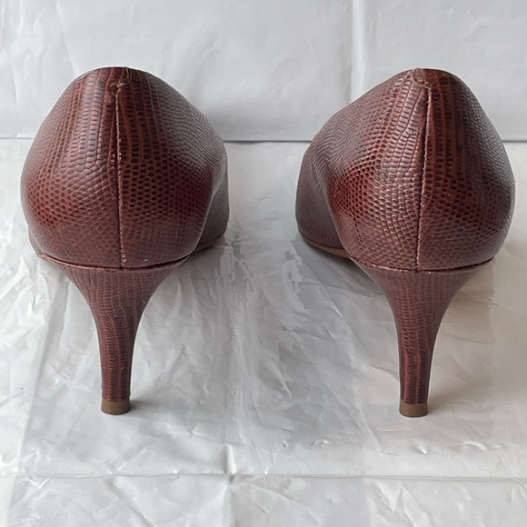 Cole Haan snakeskin heels, size 9 1/2 B, 3” heel - Picture 4 of 10